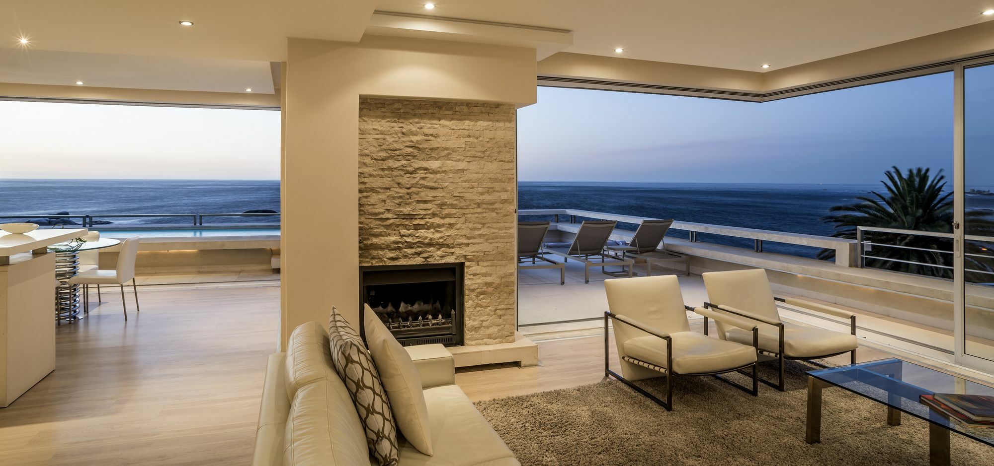 Blue Views Penthouse Beachfront Apartment With Pool Cidade Do Cabo Exterior foto